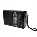 Radio przenośne z solarem czarne LTC115UBT FM/AM/SW USB Bluetooth NER