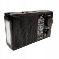 Radio przenośne z solarem czarne LTC115UBT FM/AM/SW USB Bluetooth NER