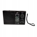 Radio przenośne z solarem czarne LTC115UBT FM/AM/SW USB Bluetooth NER