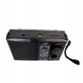 Radio przenośne z solarem czarne LTC115UBT FM/AM/SW USB Bluetooth NER