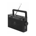 Radio LTC sieciowo-bateryjne Bluetooth AM/FM/SW czarne 1200 mAh SONA