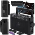 Radio LTC sieciowo-bateryjne Bluetooth AM/FM/SW czarne 1200 mAh SONA