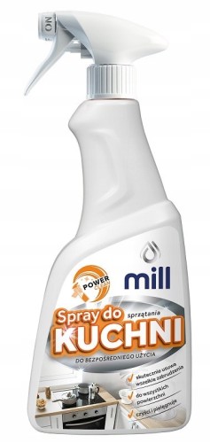 Płyn Mill Clean spray do czyszczenia kuchni czyści i pielęgnuje 500ml