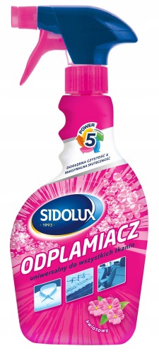 Sidolux uniwersalny odplamiacz spray do wszystkich tkanin kwiatowy 500 ml
