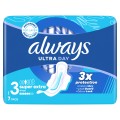 ALWAYS Ultra Day 3 Super Extra podpaski ze skrzydełkami 7 szt