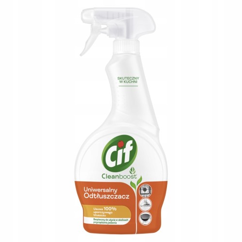 Cif odtłuszczacz płyn do czyszczenia kuchenek i płyt Cleanboost 500ml