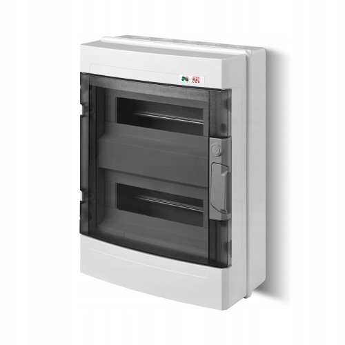 Rozdzielnica natynkowa 230V IP20 1000000A 2x12 40,5cm