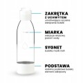 Butelka do saturatora Dafi PushAir 0,7l biała z uchwytem