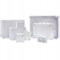Puszka hermetyczna INDUSTRIAL szara n/t IP65 170x105x82mm
