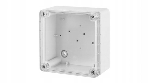 Puszka hermetyczna n/t INDUSTRIAL IP65 pokrywa transparentna 105x105x66mm