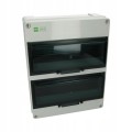 Rozdzielnica hermetyczna HERMETICA RN 2x12+2 400V AC 1000V DC PE+N IP65