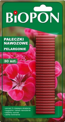 Pałeczki nawozowe do pelargonii 30 szt