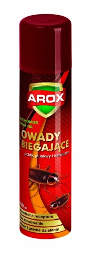 Arox areozol spray na owady biegające karaluchy pluskwy 400ml