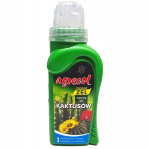 Agrecol nawóz mineralny wieloskładnikowy żel do kaktusów 250ml