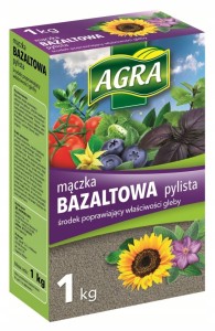 Agra nawóz mączka bazaltowa poprawia właściwości gleby 1kg