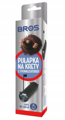 Pułapka na krety kretołap z sygnalizatorem