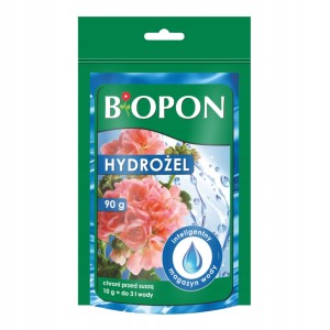 Biopon hydrożel mikrogranulat magazynujący wodę chroni przed suszą 90g