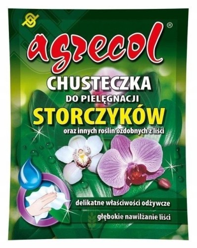 Chusteczka do pielęgnacji storczyków roślin liści