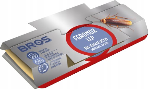 BROS Feromox Lep na karaluchy prusaki rybiki owady biegające 1szt