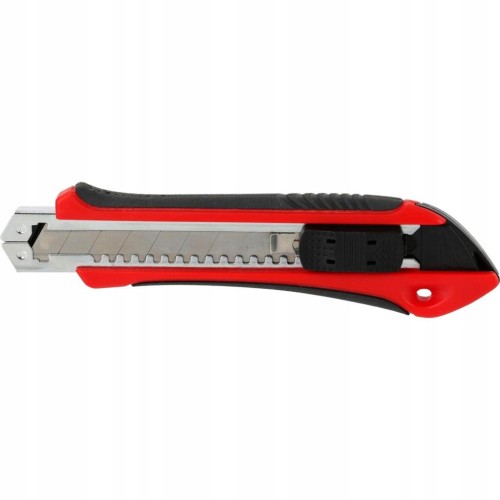 Nożyk uniwersalny z ostrzem łamanym 18 mm automatyczny 1 szt.