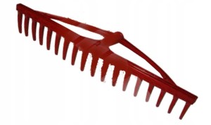 Grabie plastikowe do siana 18-zębne nieoprawne 60 cm lekkie 1 szt.