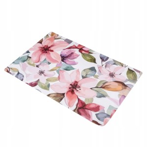 Podkładka na stół pod talerz prostokątna kwiaty pastelowa 28x43cm 1szt