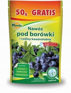Planta nawóz pod borówki wieloskładnikowy kryształki 250g