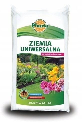 Planta ziemia uniwersalna do kwiatów i warzyw pH 5,5-6,5 50L