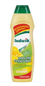 Mleczko czyszczące Ludwik cytrynowe 300 g skuteczne czyszczenie 1 szt.