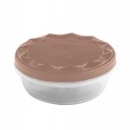 Pojemnik na żywność z pokrywą plastikowy taupe 300ml 1szt