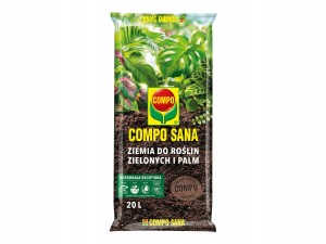 Compo ziemia podłoże do roślin zielonych i palm pH 5,0-6,5 20 L