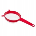 Sitko kuchenne plastikowe czerwone drobne oczka 12cm 1szt