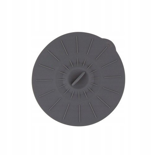 Pokrywka silikonowa uniwersalna do garnka szara 14,5cm 1szt