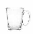 Kubek szklany transparentny gładki klasyczny 300ml 1szt Leon