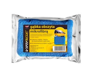 Gąbka obszyta mikrofibrą Moje Auto Virage do mycia i czyszczenia 1szt