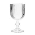Szklanka kieliszek na nóżce pucharek przezroczysty 370ml 1szt Selena