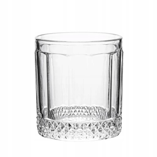 Szklanka do whisky drinków elegancka przezroczysta 330ml 1szt Luca