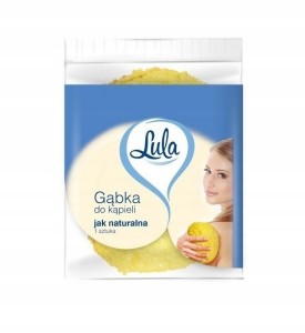 Gąbka do kąpieli jak naturalna piankowa miękka i delikatna dla skóry 1 szt.