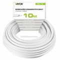 Kabel antenowy koncentryczny 10 m 1 mm2 CCS PVC do instalacji antenowych