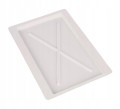 Tacka pod ociekacz suszarkę meblową plastikowa biała 23x35,5cm 1szt