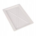 Tacka pod ociekacz suszarkę meblową plastikowa biała 23x35,5cm 1szt