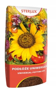 Hollas ziemia uniwersalna podłoże do roślin i kwiatów 50L