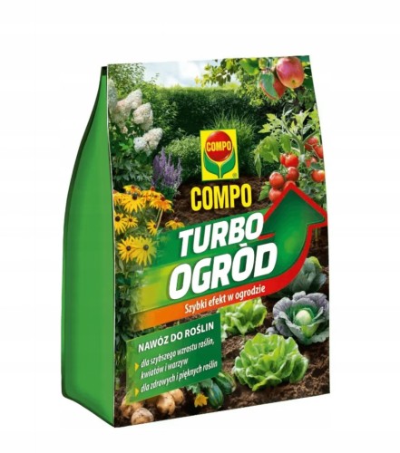 Compo nawóz Turbo Ogród wieloskładnikowy do roślin granulat 4 kg