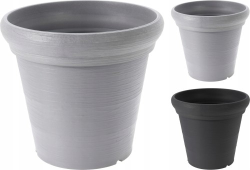 Doniczka osłonka plastikowa różne kolory klasyczna 38cm 1szt