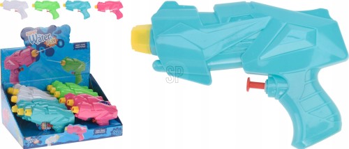 Pistolet na wodę karabin plastikowy kolorowy mały 15cm 1szt