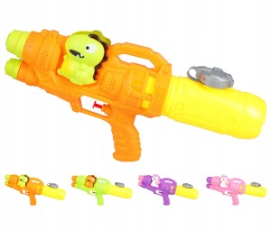 Pistolet na wodę karabin plastikowy kolorowy różne wzory 34cm 1szt