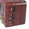 Radio przenośne RETRO MINI MK-616BT Bluetooth USB brązowe