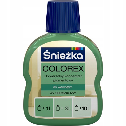 Śnieżka Colorex pigment barwiący do farb Groszkowy mat 100ml