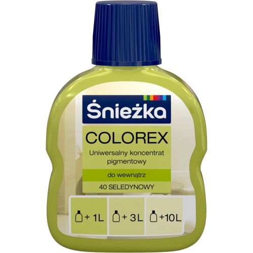 Śnieżka Colorex pigment barwiący do farb Seledynowy mat 100ml