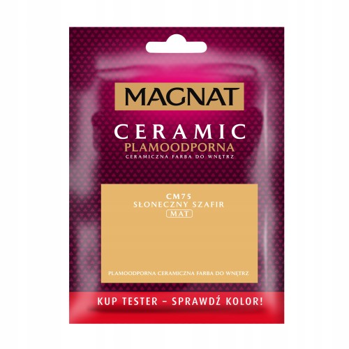 MAGNAT Ceramic ceramiczna farba do wnętrz Słoneczny Szafir Mini 30ml